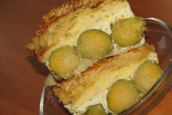 Varza de Bruxelles gratinata