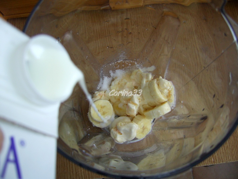 Milkshake de banane