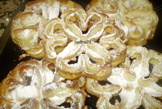 Buñuelos al estilo antigos(inimoare cu zahar)