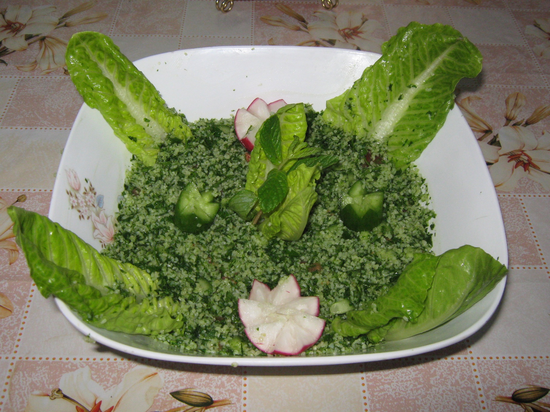 Tabouleh- Salata de grau sfaramat( de post)