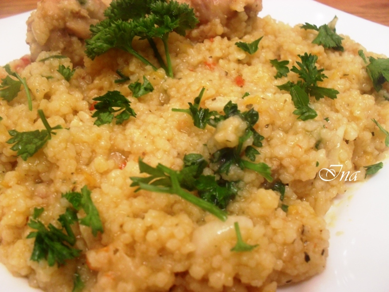 Couscous cu legume si copanele