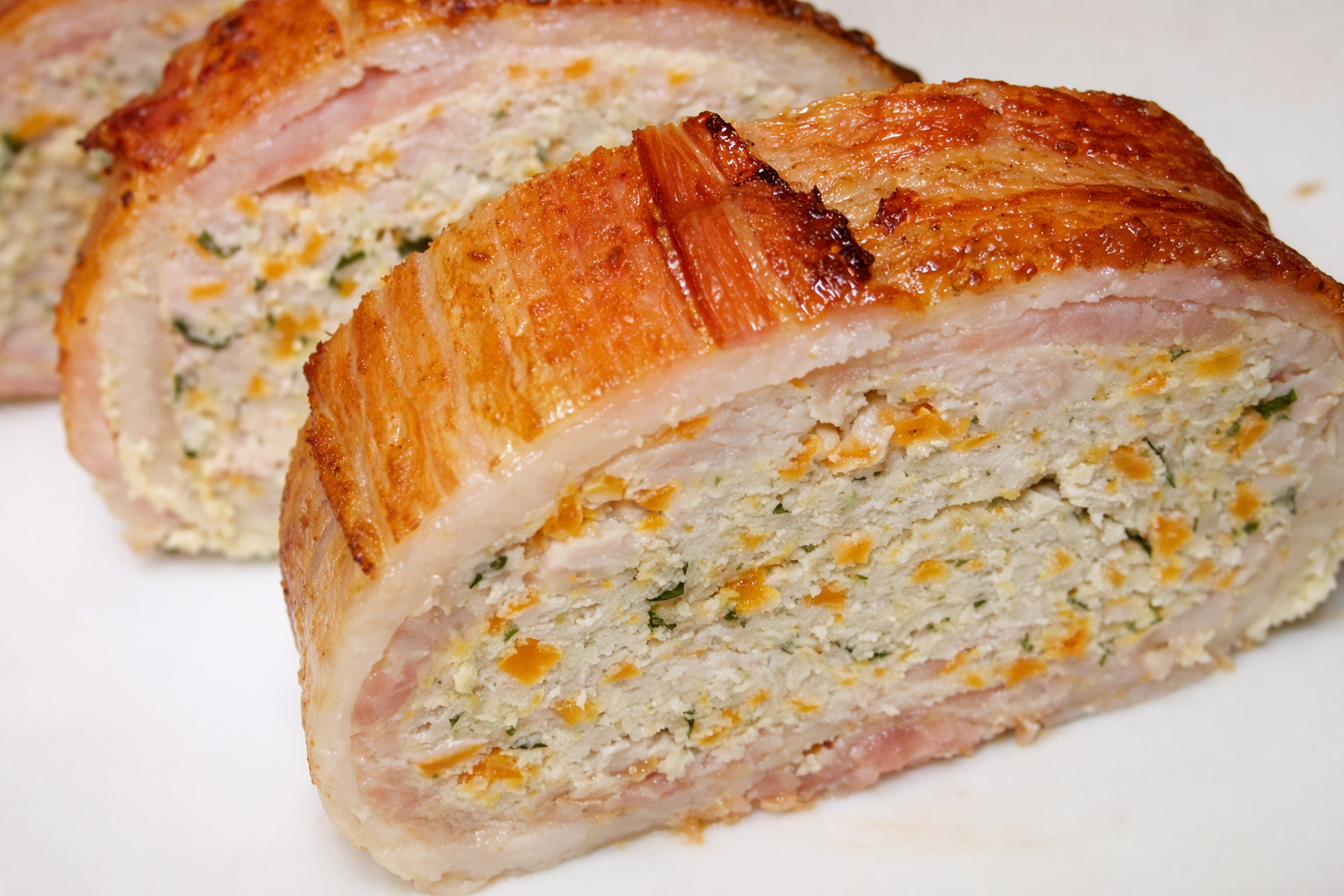 Drob de pui in bacon