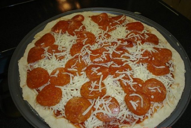 Pizza pepperoni