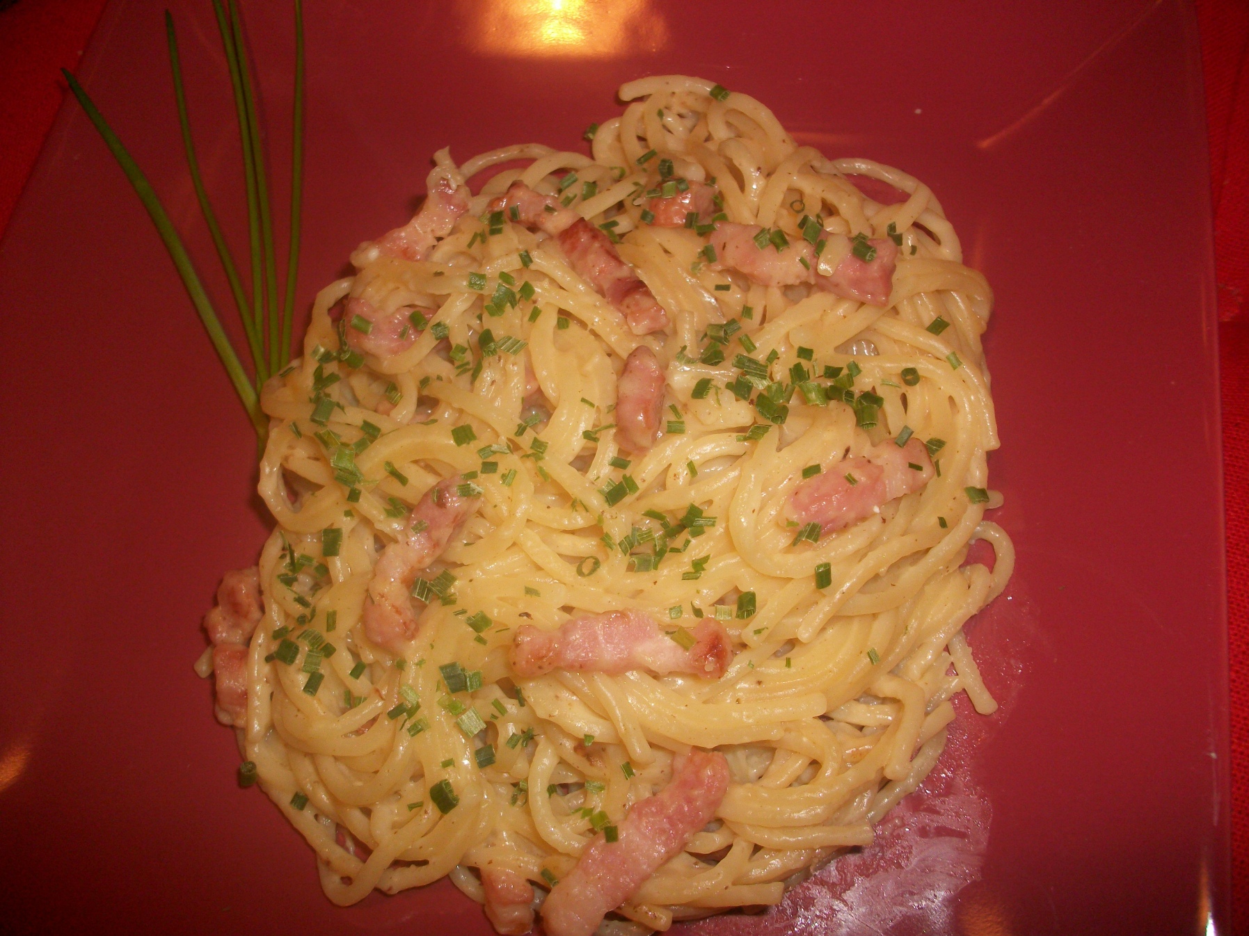 Paste carbonara