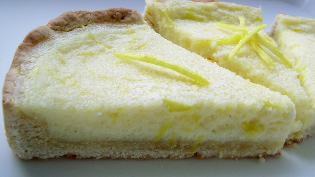 Cream cheese tart