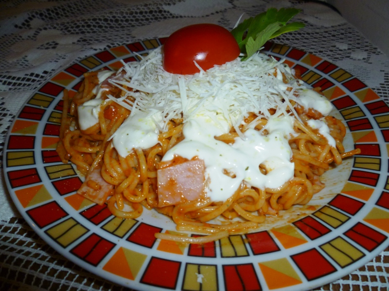 Spaghete rapide ( si improvizate)