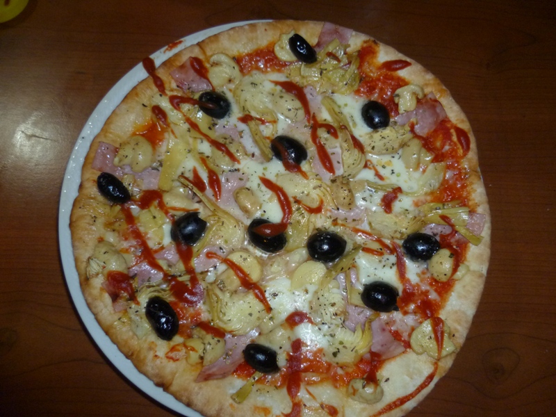 Pizza Capriciosa semipreparata