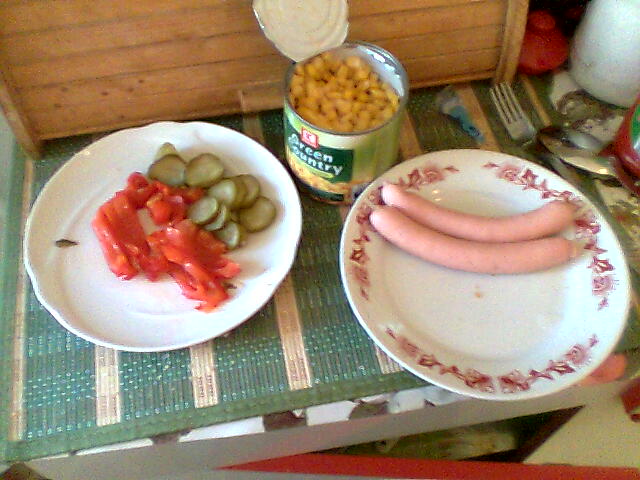 Hot dog de casa