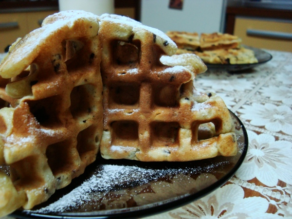 Chocolate Chip Waffles