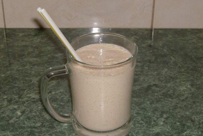 Milkshake de portocale si kiwi