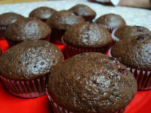 Mocha Muffins cu crusta de biscuiti