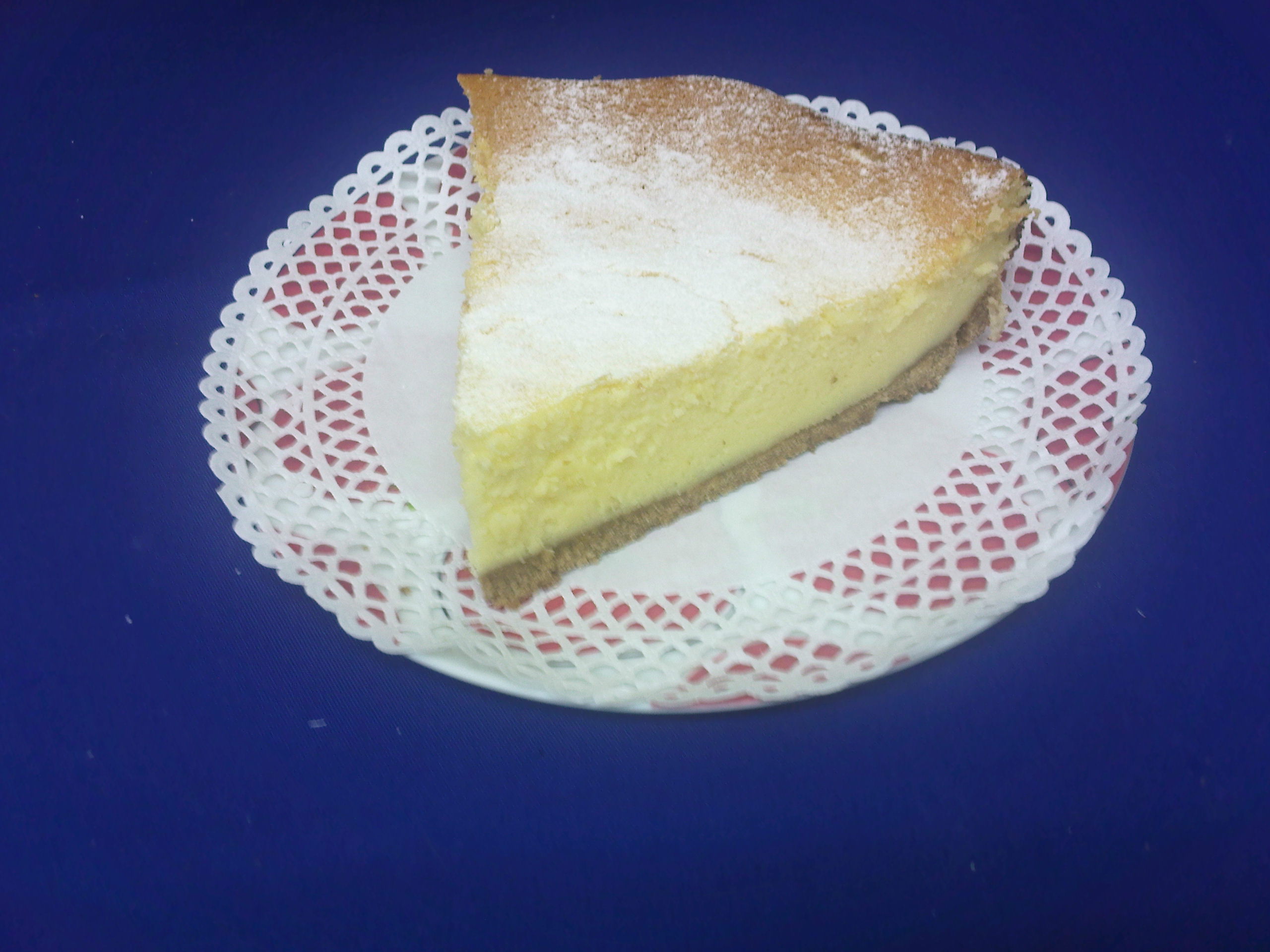 Cheesecake cu ciocolata alba