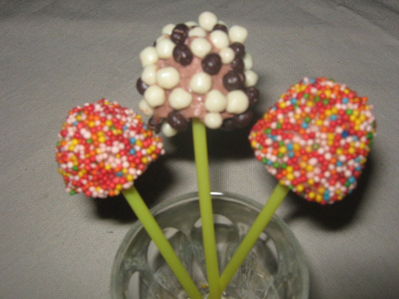 Lollipops a la Aziz(inghetata de ciocolata)