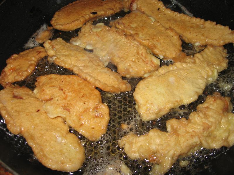 Chicken Fingers - (sau Piept de pui pane a la Ciobeni)