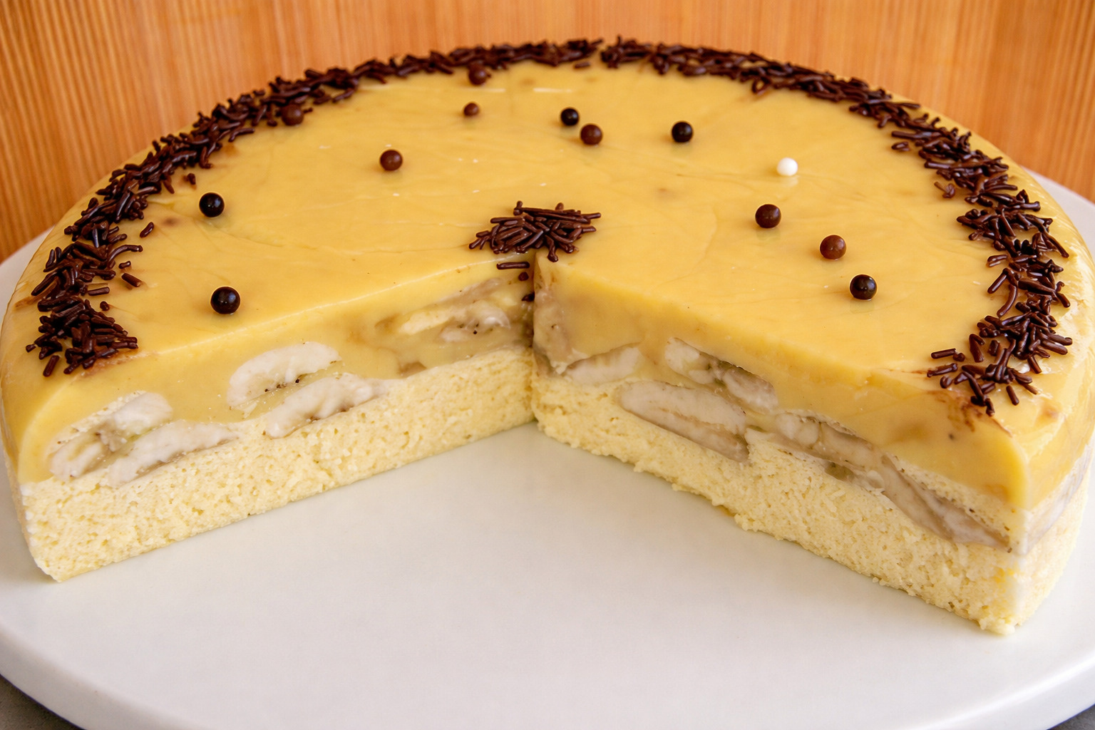 Desert tort polar cu banane