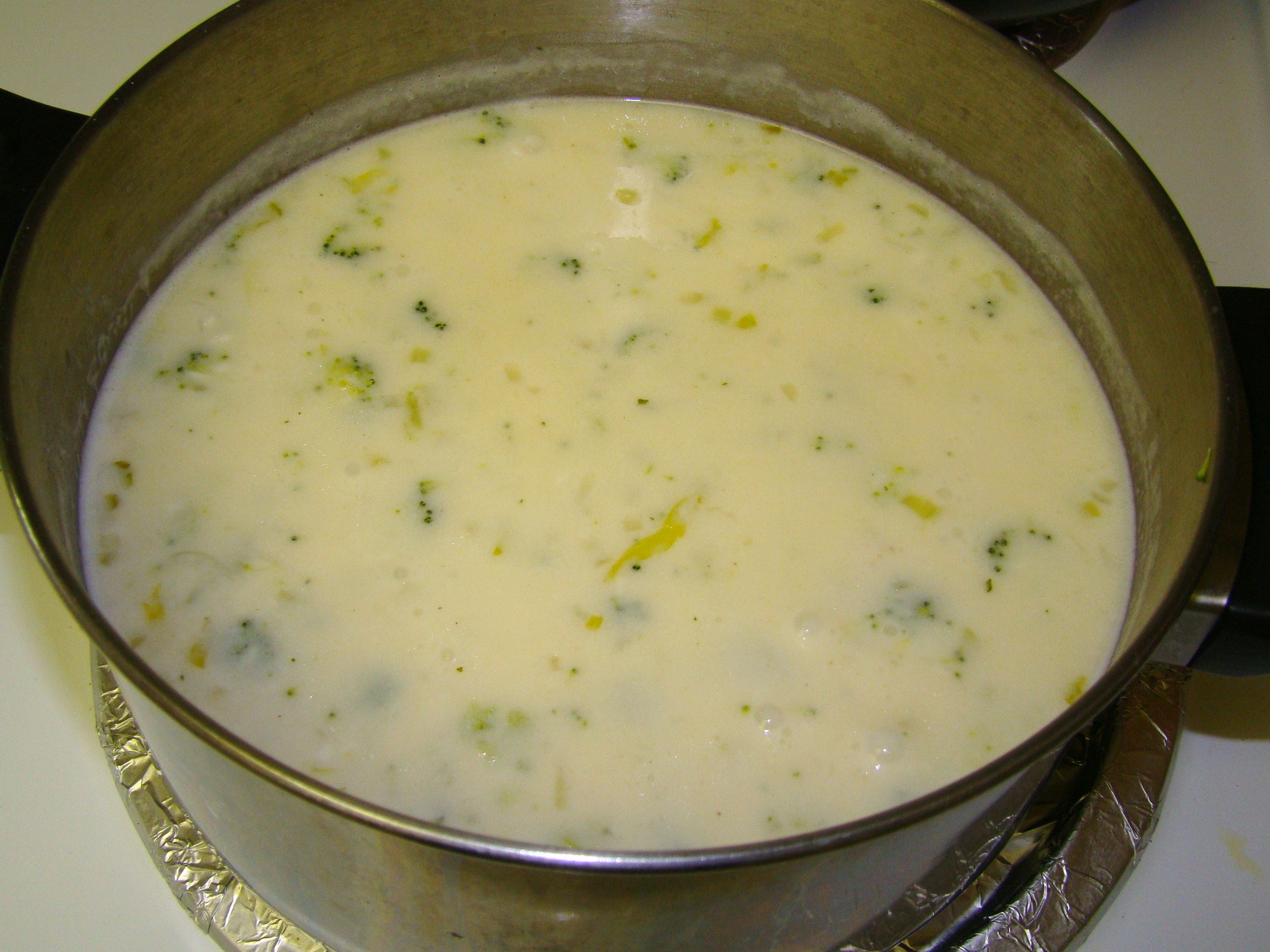 Supa crema de broccoli si branza