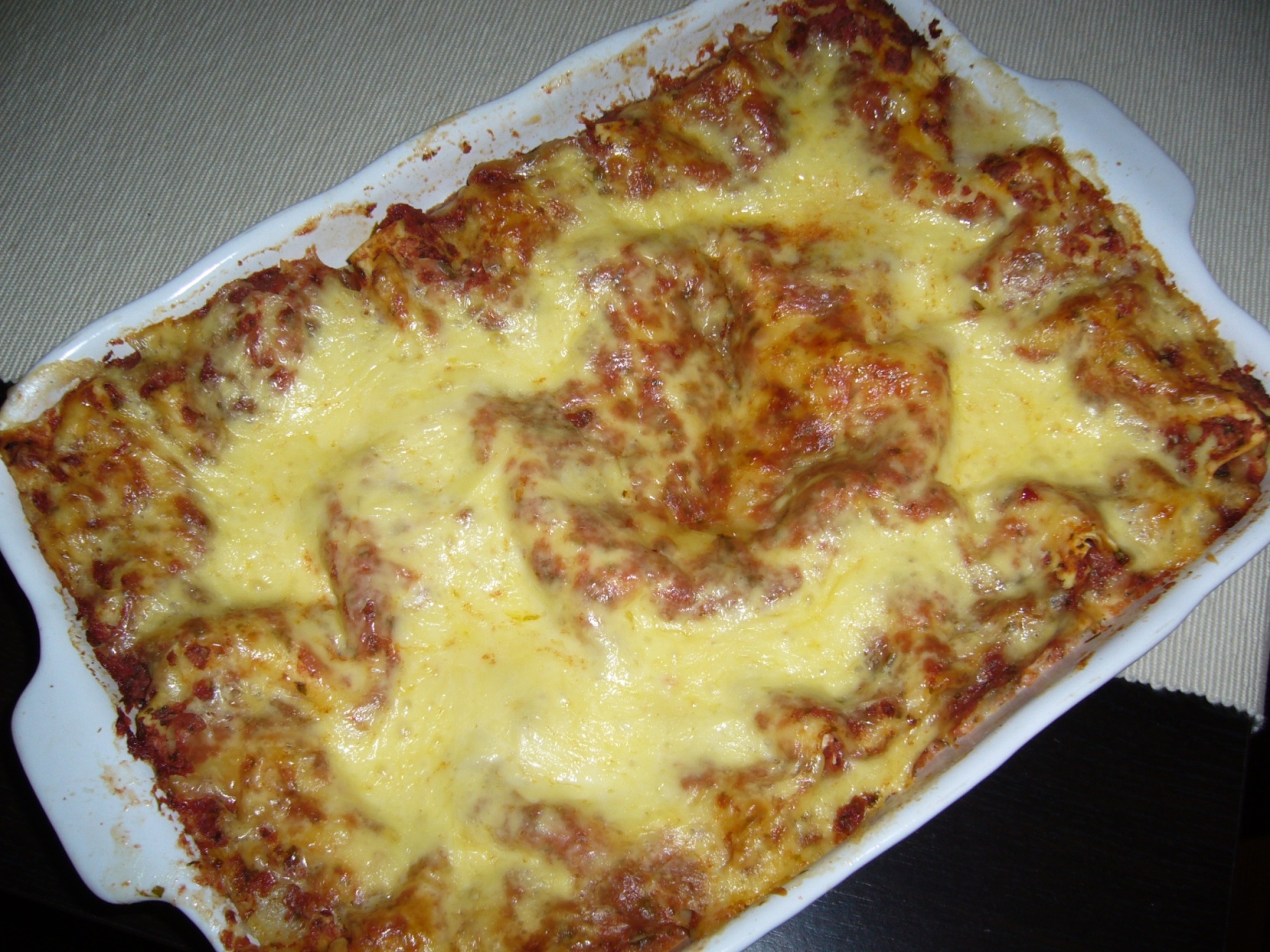 Lasagna cu piept de pui si ciuperci