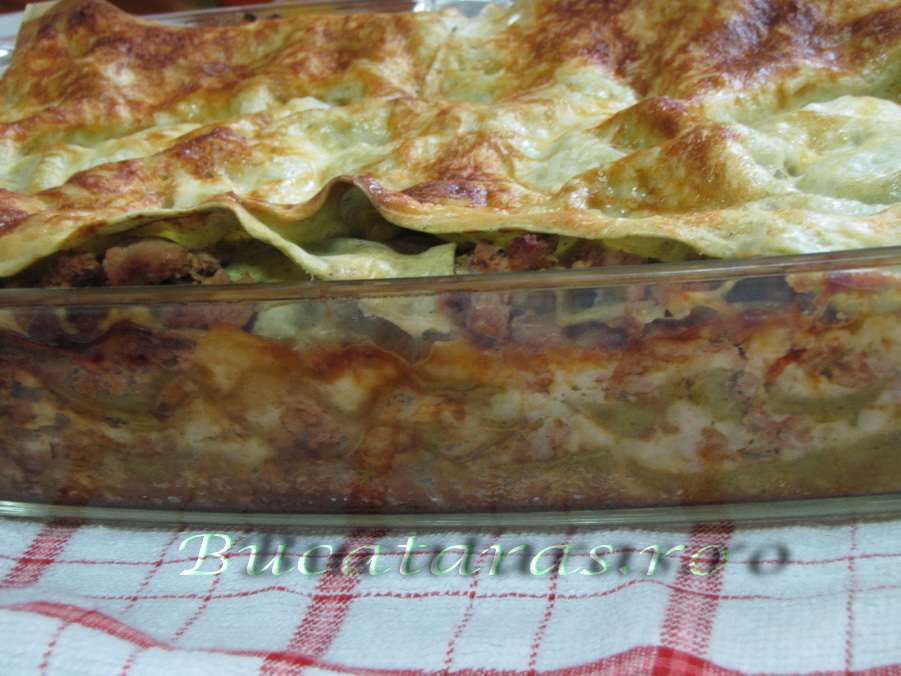 Lasagne con spinaci