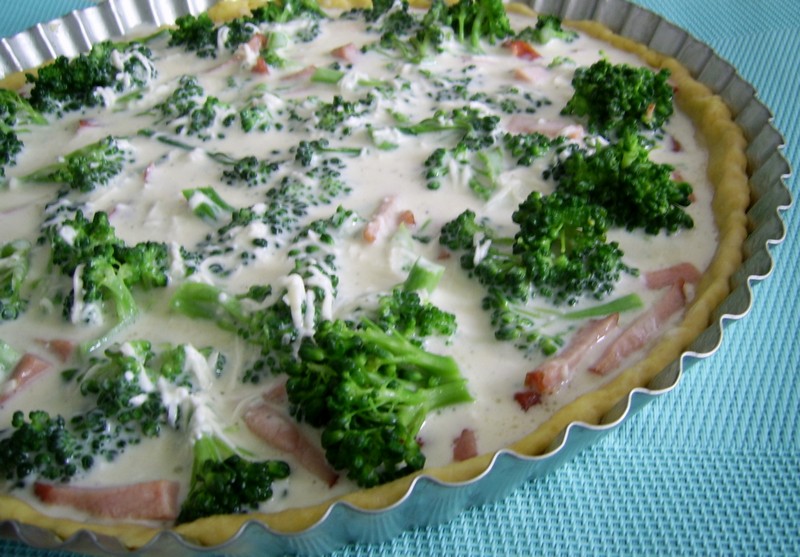 Quiche cu broccoli