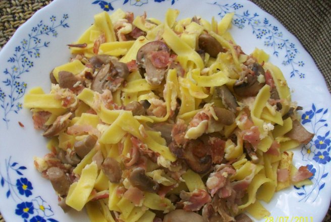 Pasta Carbonara (reteta dietetica)