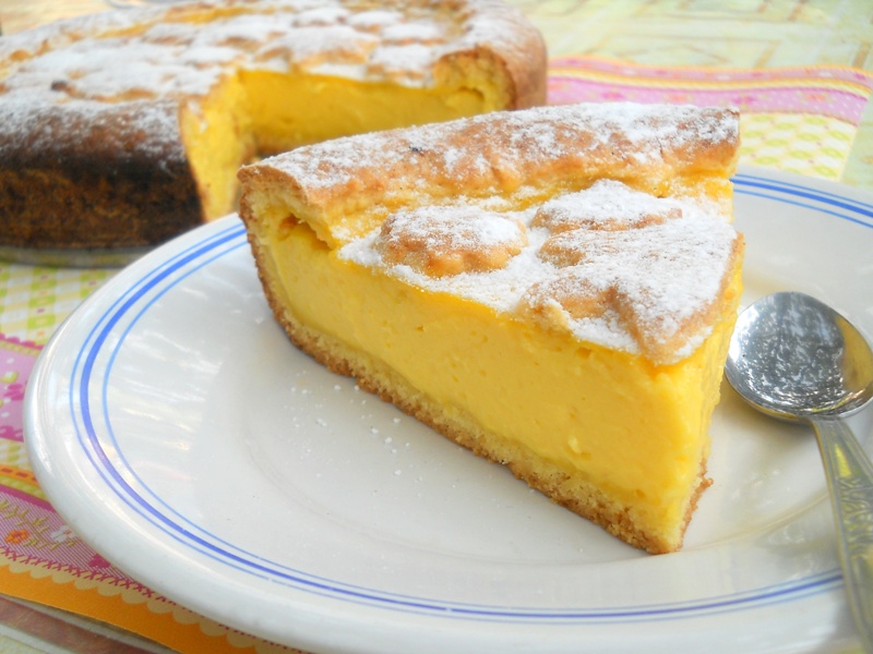 Torta della nonna - Tortul bunicii