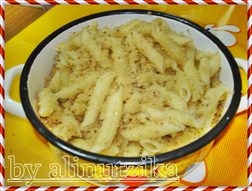 Penne cu pesmet