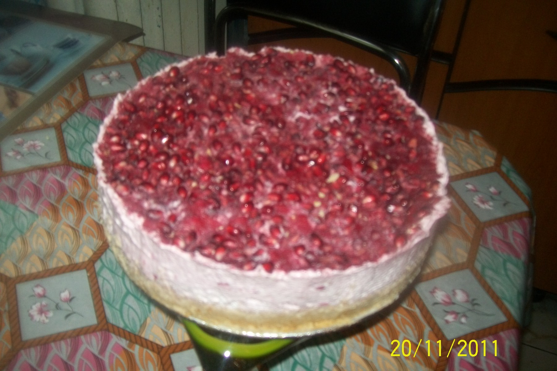 Cheesecake cu rodie