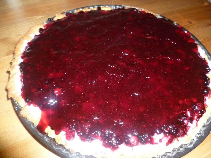 Tarta cu fructe de padure