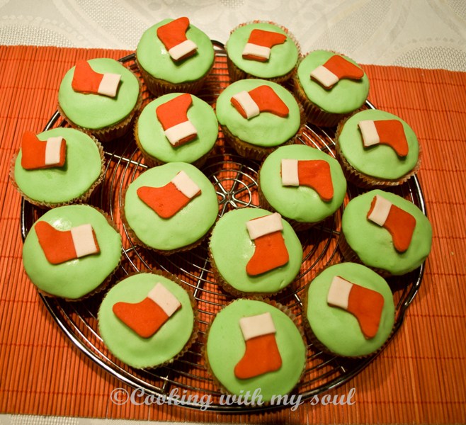 Cupcakes de Craciun