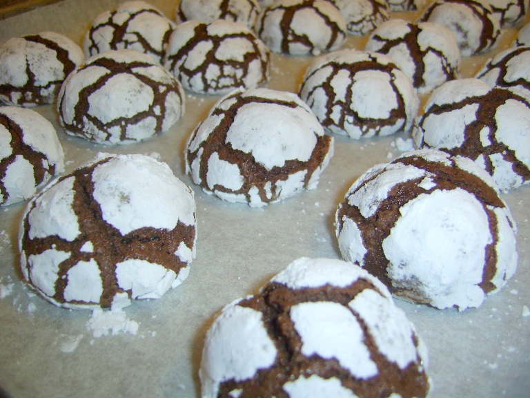 Chocolate Crinkles