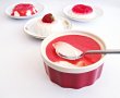 Panna cotta de vanilie cu sos de capsuni - La multi ani Adinutza!-0