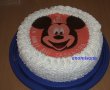 Tort Mikey Mouse cu cremă diplomat de vişine şi banane-13