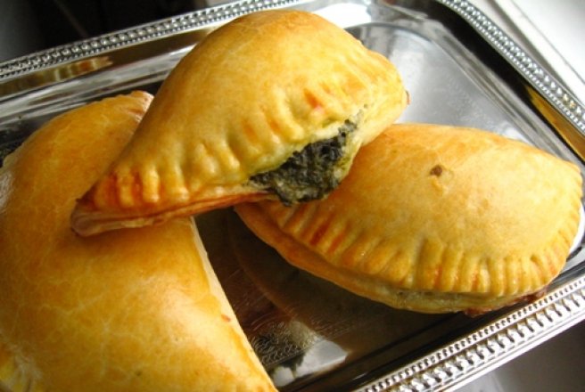 Empanadas cu spanac si branza