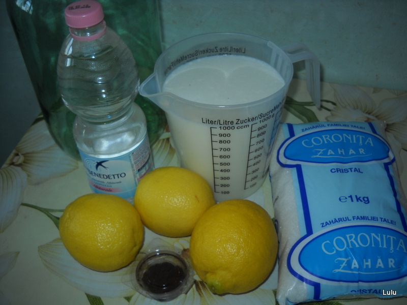 Crema de limoncello