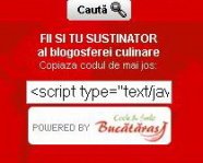 Sustine si tu blogosfera culinara!