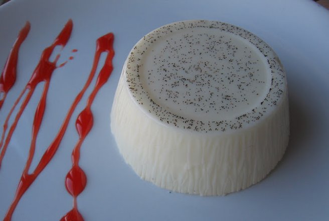 Panna cotta cu vanilie