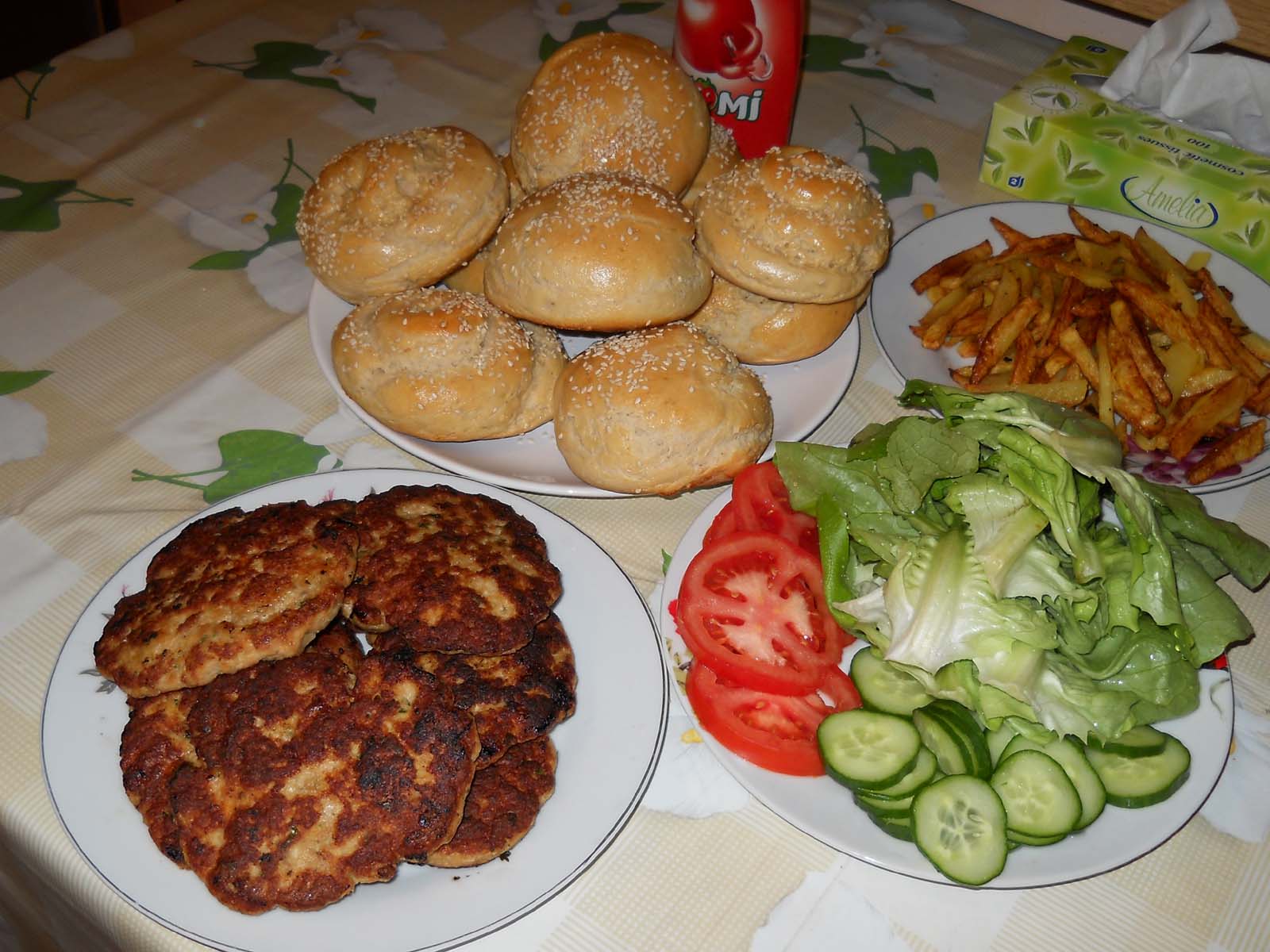 Hamburgeri home-made