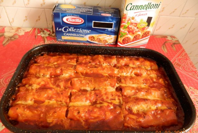 Cannelloni cu carne de pui