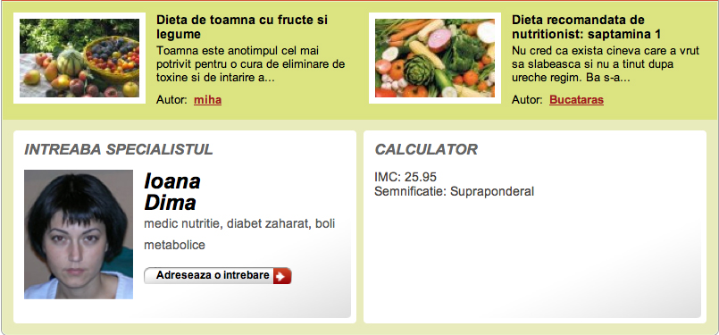 Jurnal de dieta 2012: Dupa 4 saptamini!