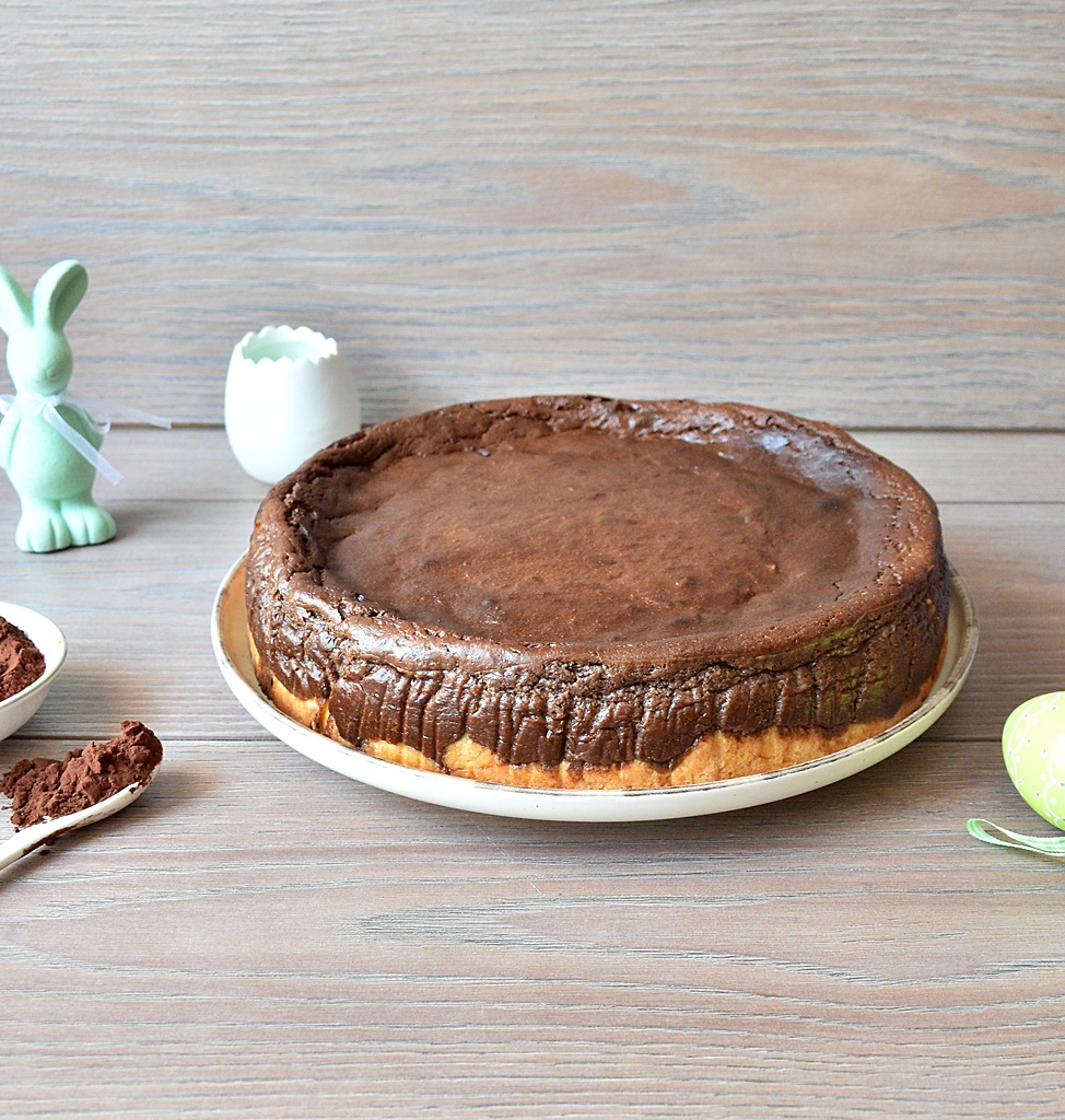 Pasca cu branza si ciocolata