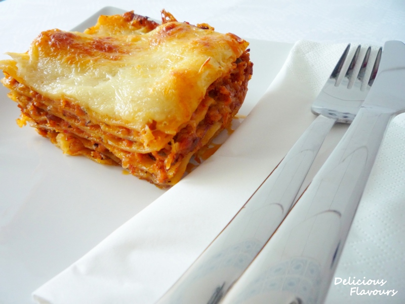 Lasagna cu vinete