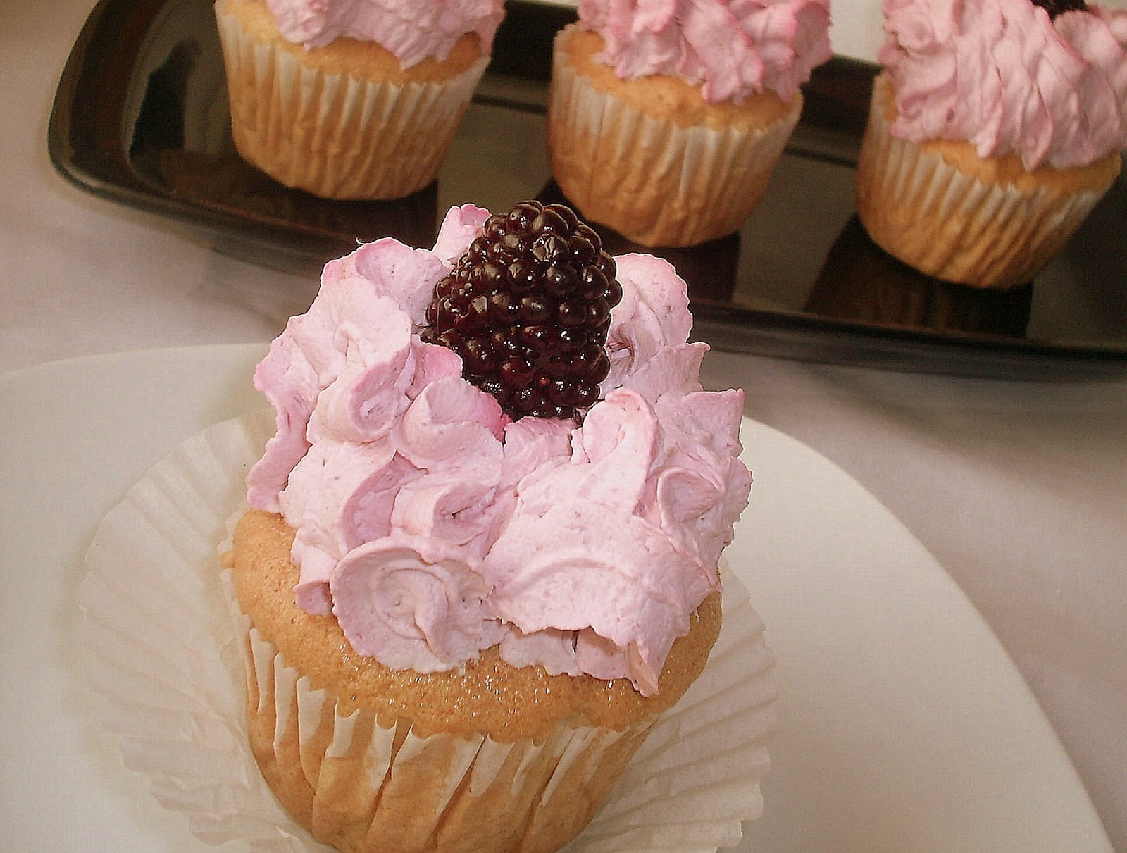 Pink cupcakes