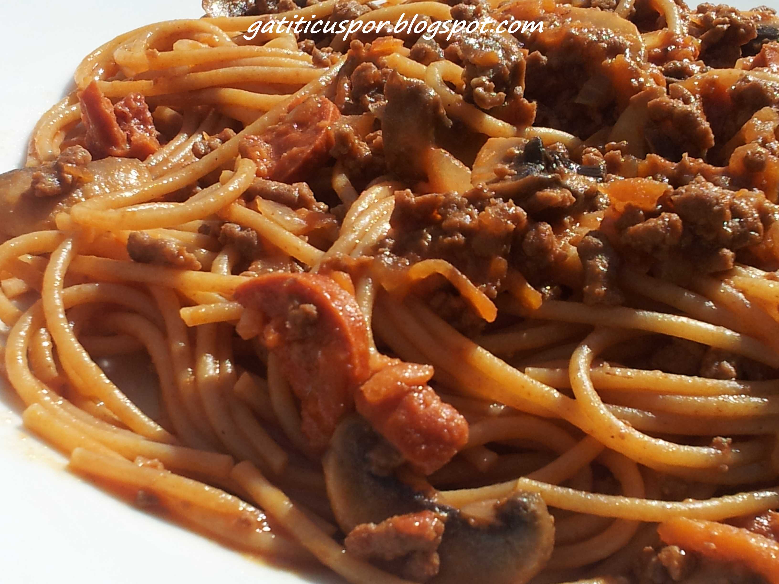 Spaghetti Bolognese a la Ana