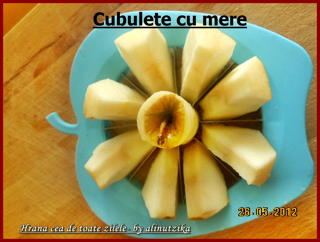 Cubulete cu mere