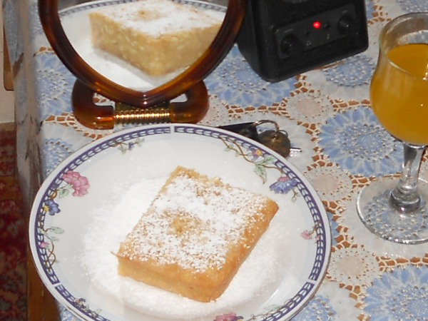 Mini tarta cu smantana si cas