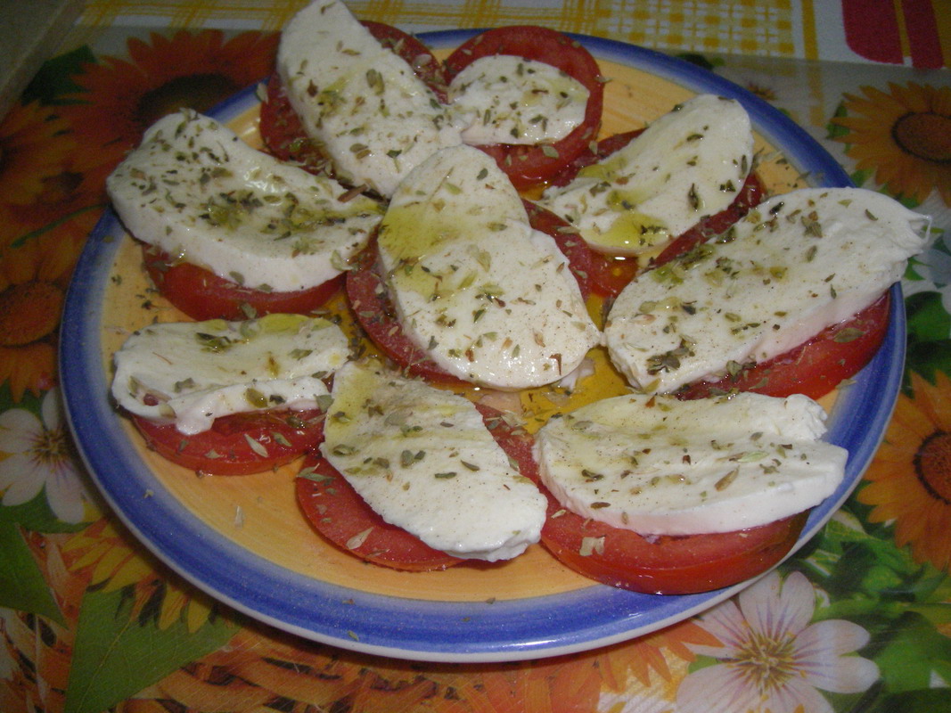 Rosii cu mozzarella