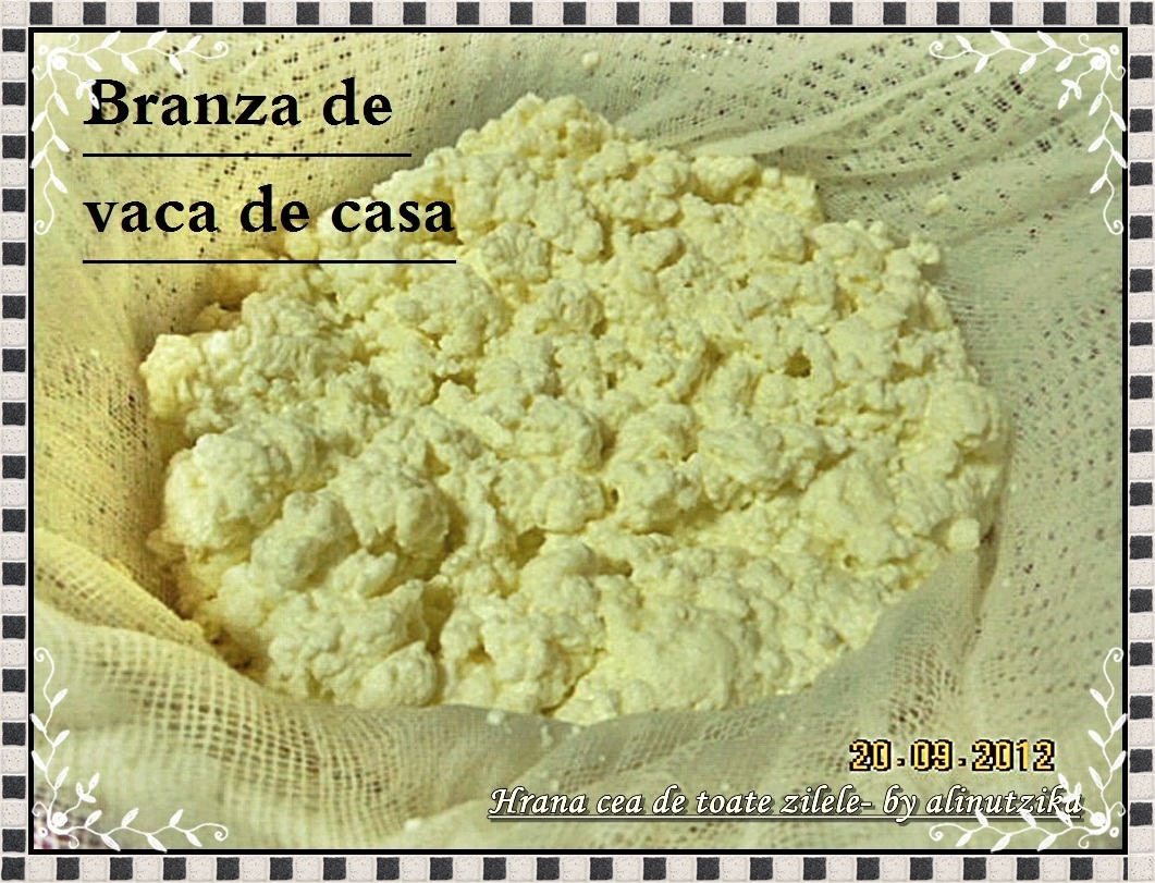 Crema de branza de casa