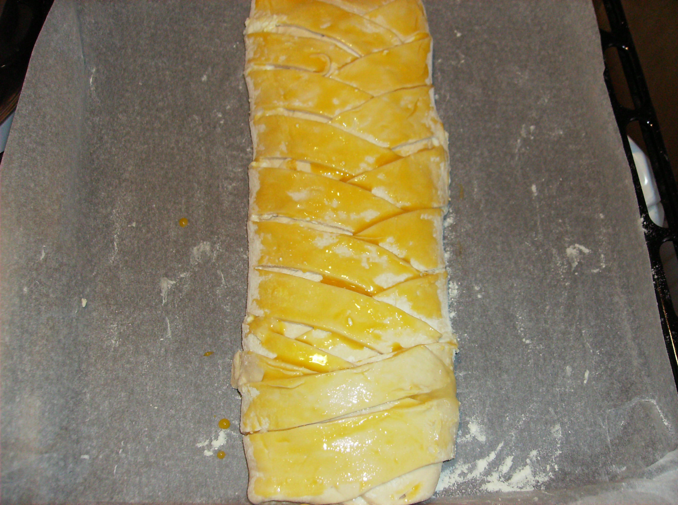 Strudel cu branza dulce