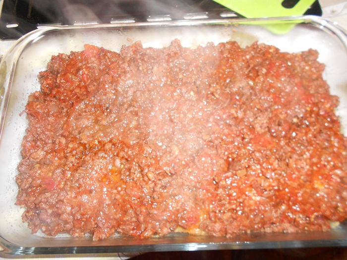 Musaca de vinete si cartofi