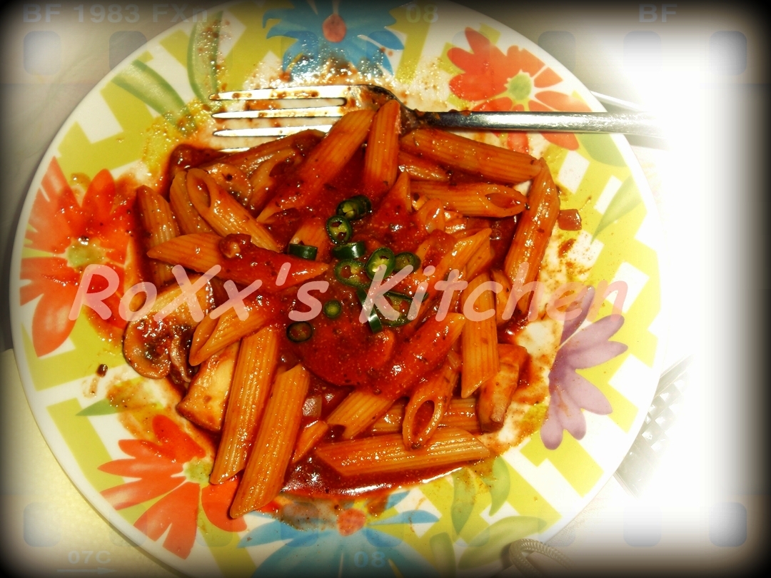 Penne cu ciuperci